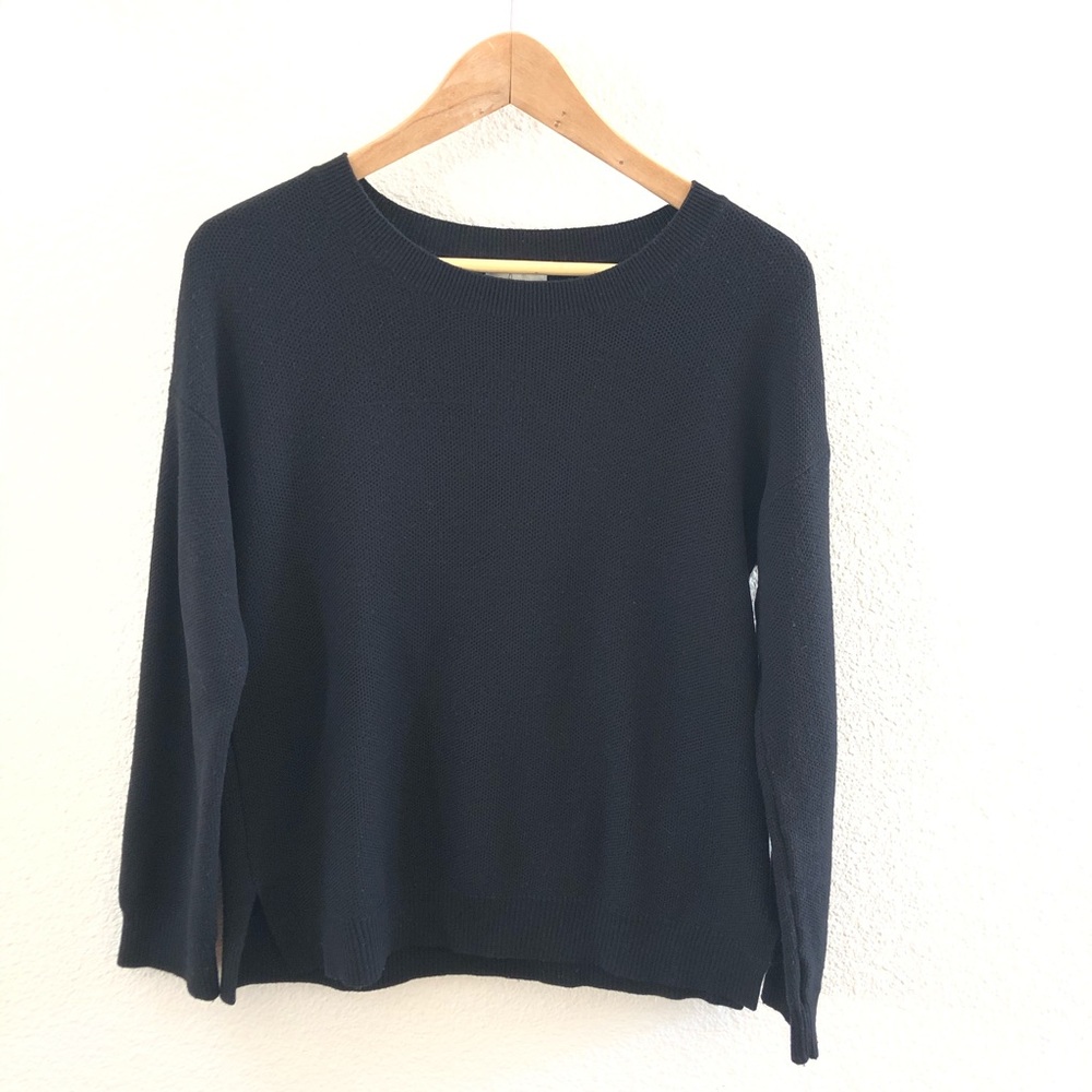 Joie Black Crew Neck Sweater
